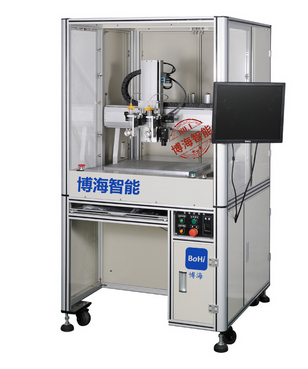 熱熔膠自動(dòng)點(diǎn)膠機(jī)噴膠呈波浪形怎么辦？