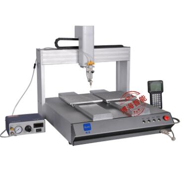 單頭雙平臺(tái)自動(dòng)點(diǎn)膠機(jī)的特點(diǎn)